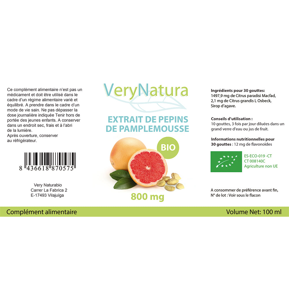 Extrait de pépins de pamplemousse (EPP)
