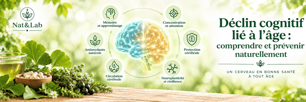 Déclin cognitif lié à l'âge : comprendre et prévenir naturellement