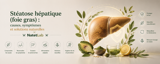 Stéatose hépatique (foie gras) : causes, symptômes et solutions naturelles