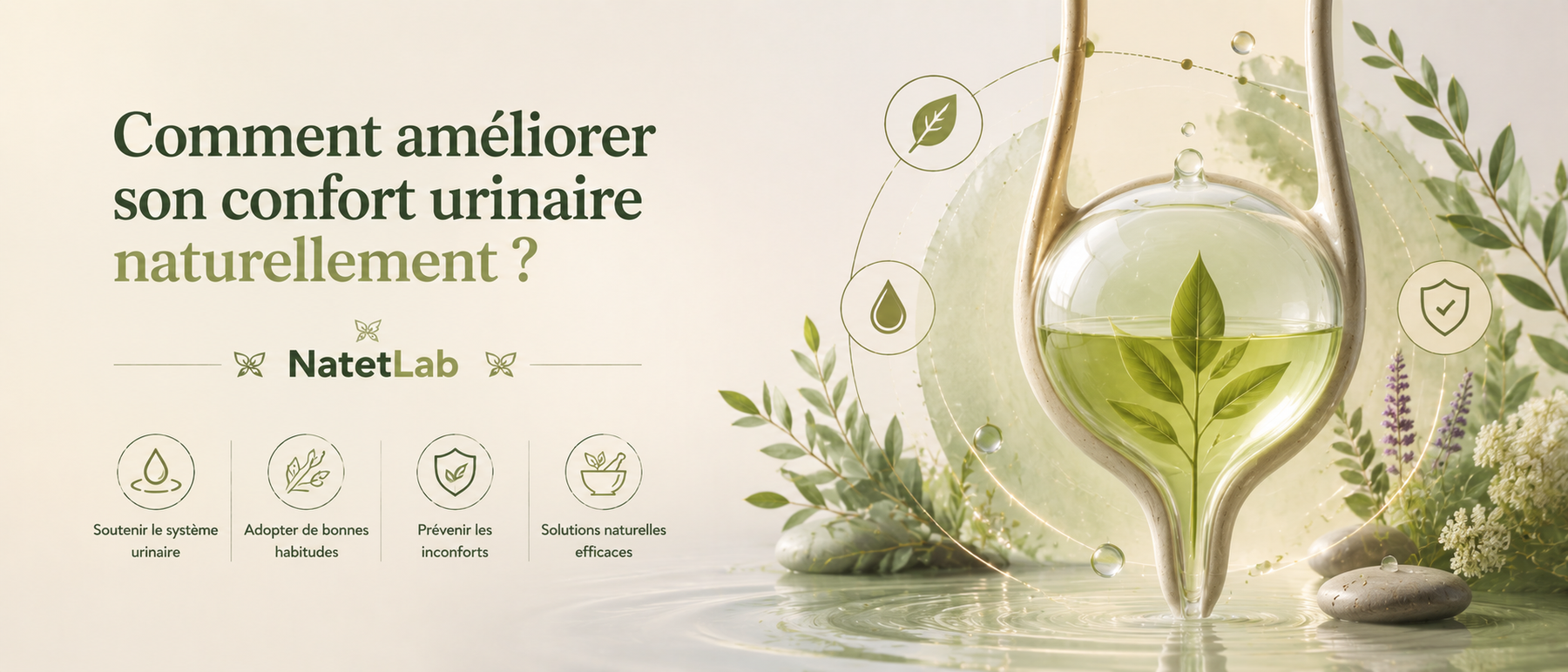 Comment améliorer son confort urinaire naturellement ?
