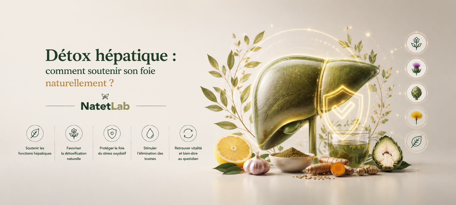 Détox hépatique : comment soutenir son foie naturellement ?