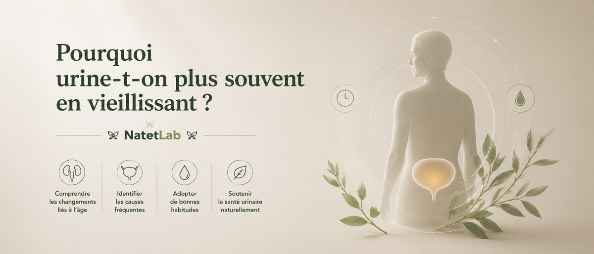 Pourquoi urine-t-on plus souvent en vieillissant ?
