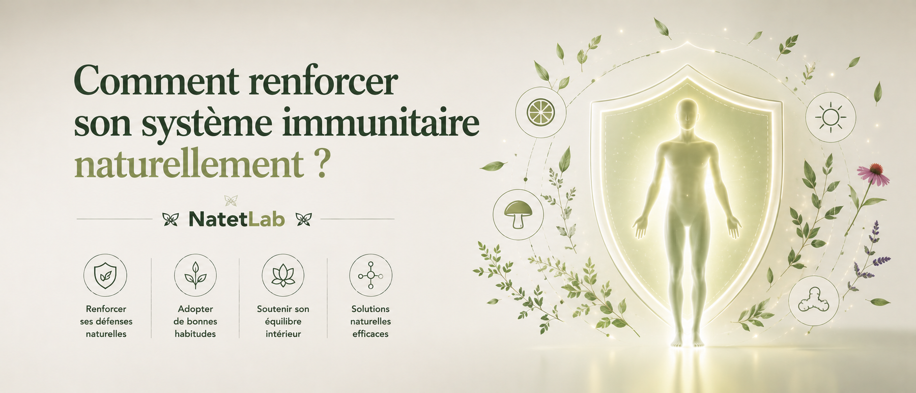 Comment renforcer son système immunitaire naturellement ?