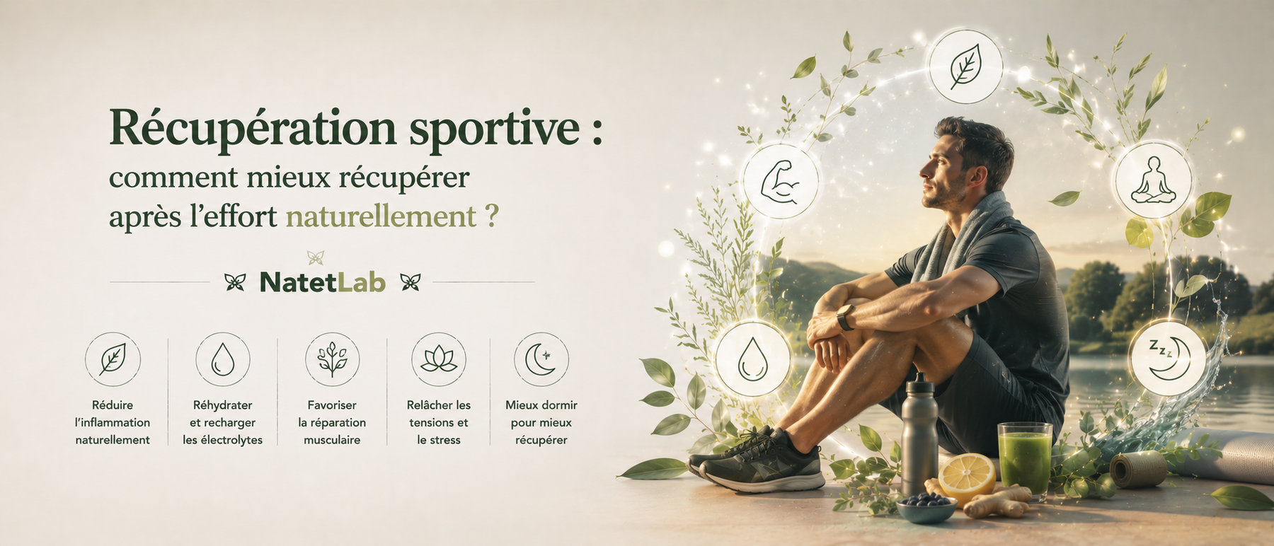 Récupération sportive : comment mieux récupérer après l'effort naturellement ?