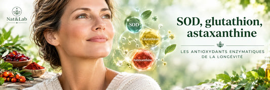 SOD, glutathion, astaxanthine : les antioxydants enzymatiques de la longévité