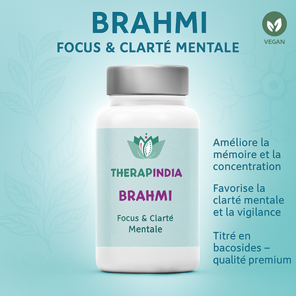Brahmi 45 % Bacosides : Santé du cerveau
