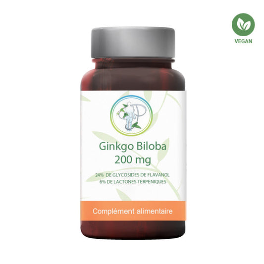 Ginkgo Biloba inaltéré 24/6% – 60 gélules