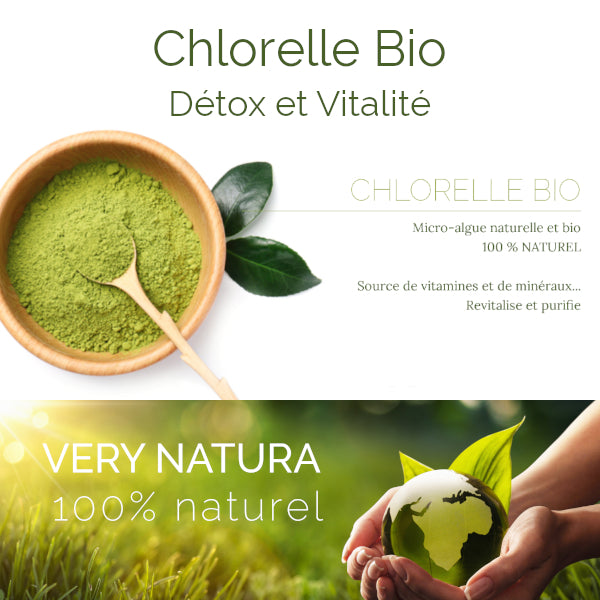 Chlorelle Bio Origine UE : Détox & Vitalité