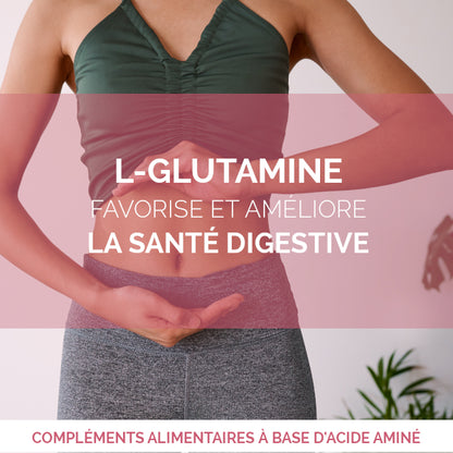 L-Glutamine en Gélules : Confort Intestinal & Récupération Musculaire