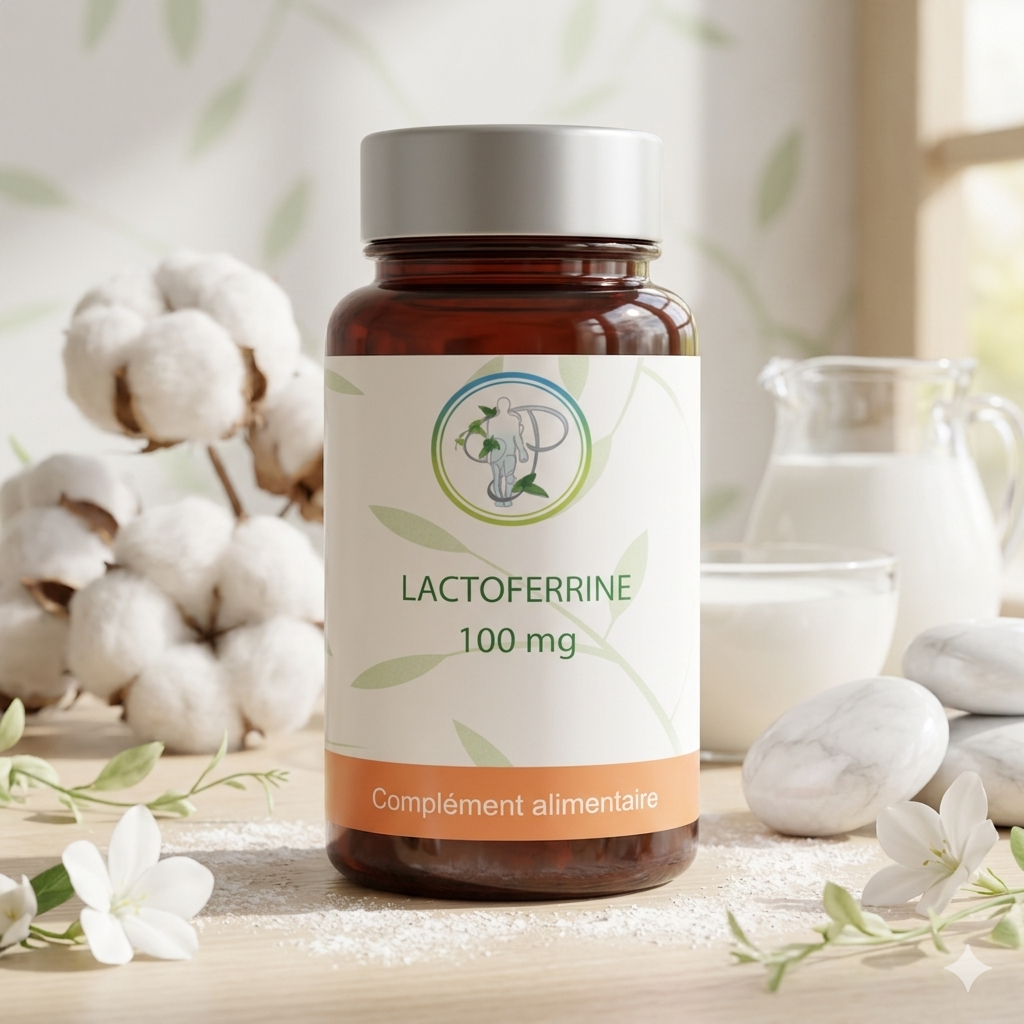 🛡️ Lactoferrine 100 mg - Immunité, Vitalité & Équilibre du Fer (60 Gélules)