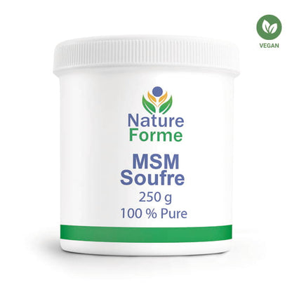 MSM (Méthyl Sulfonyl Méthane) Pur à 99,9% - Soutien Articulations & Cartilages