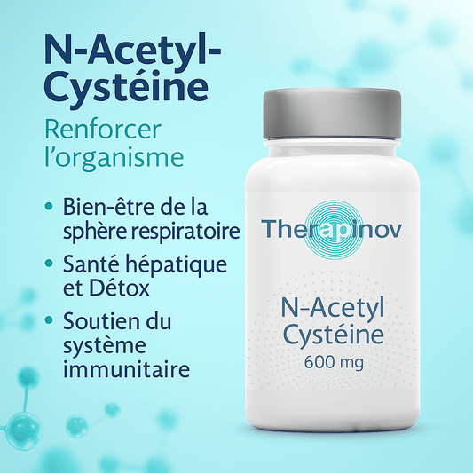 N-Acétyl Cystéine (NAC) 600 mg - Antioxydant & Voies Respiratoires