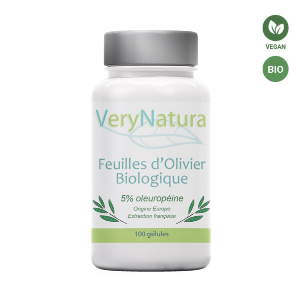 Feuilles d'Olivier Bio 5% Oleuropéine : Cœur & Tension