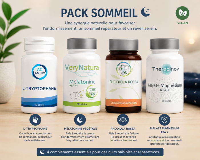 Pack Sommeil : Retrouvez des Nuits Plus Sereines et un Sommeil Plus Réparateur