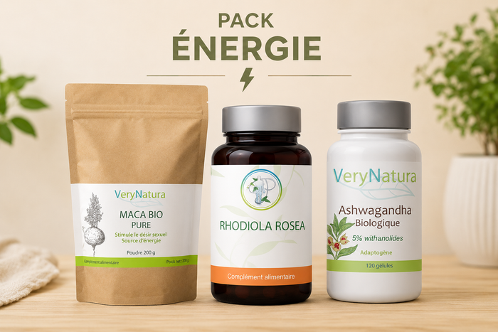 Pack énergie : Retrouvez Votre Énergie Naturelle et Votre Résistance au Quotidien