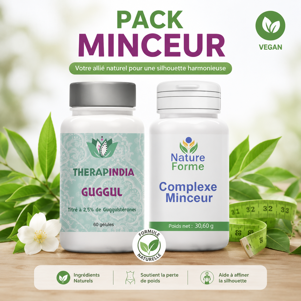Pack Minceur & Gestion du Poids : Une Approche Naturelle pour Retrouver Votre Équilibre