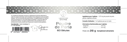 Poudre de perle Origine France : Peau, cheveux & ongles