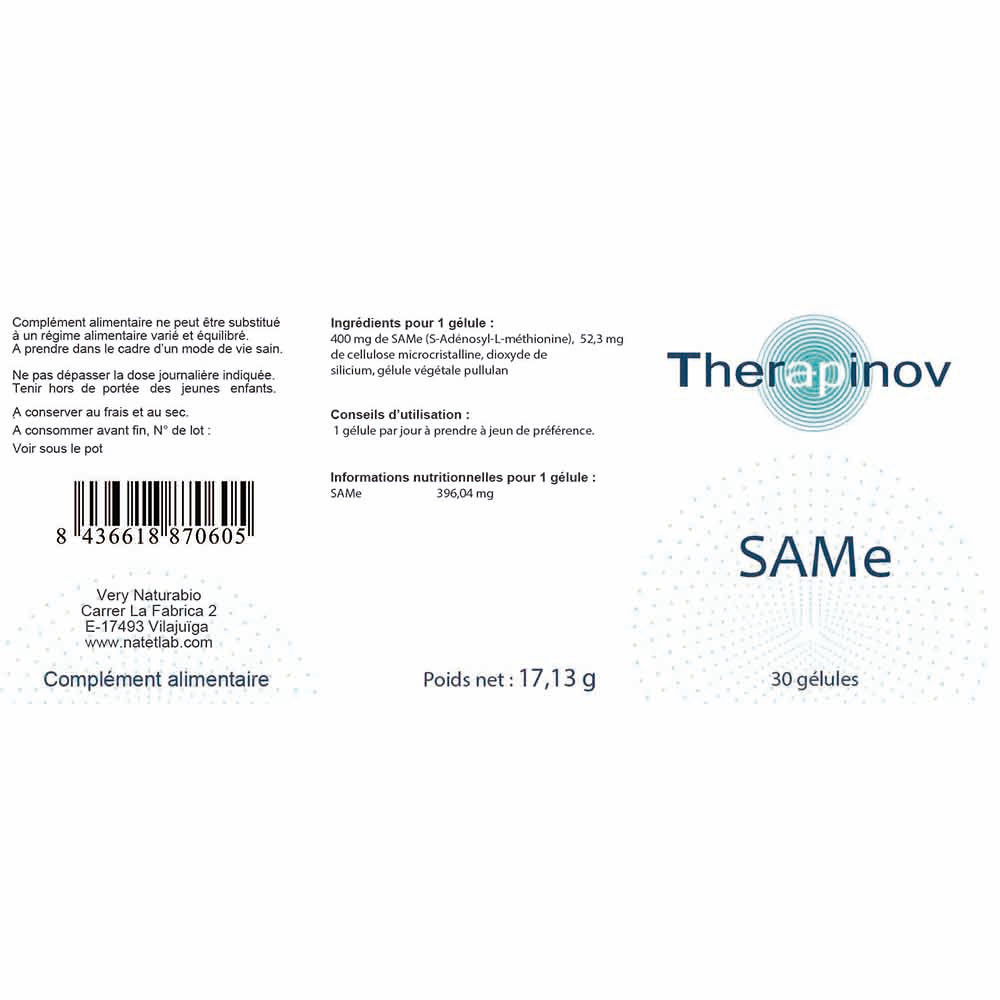 SAMe S-Adénosyl-L-Méthionine