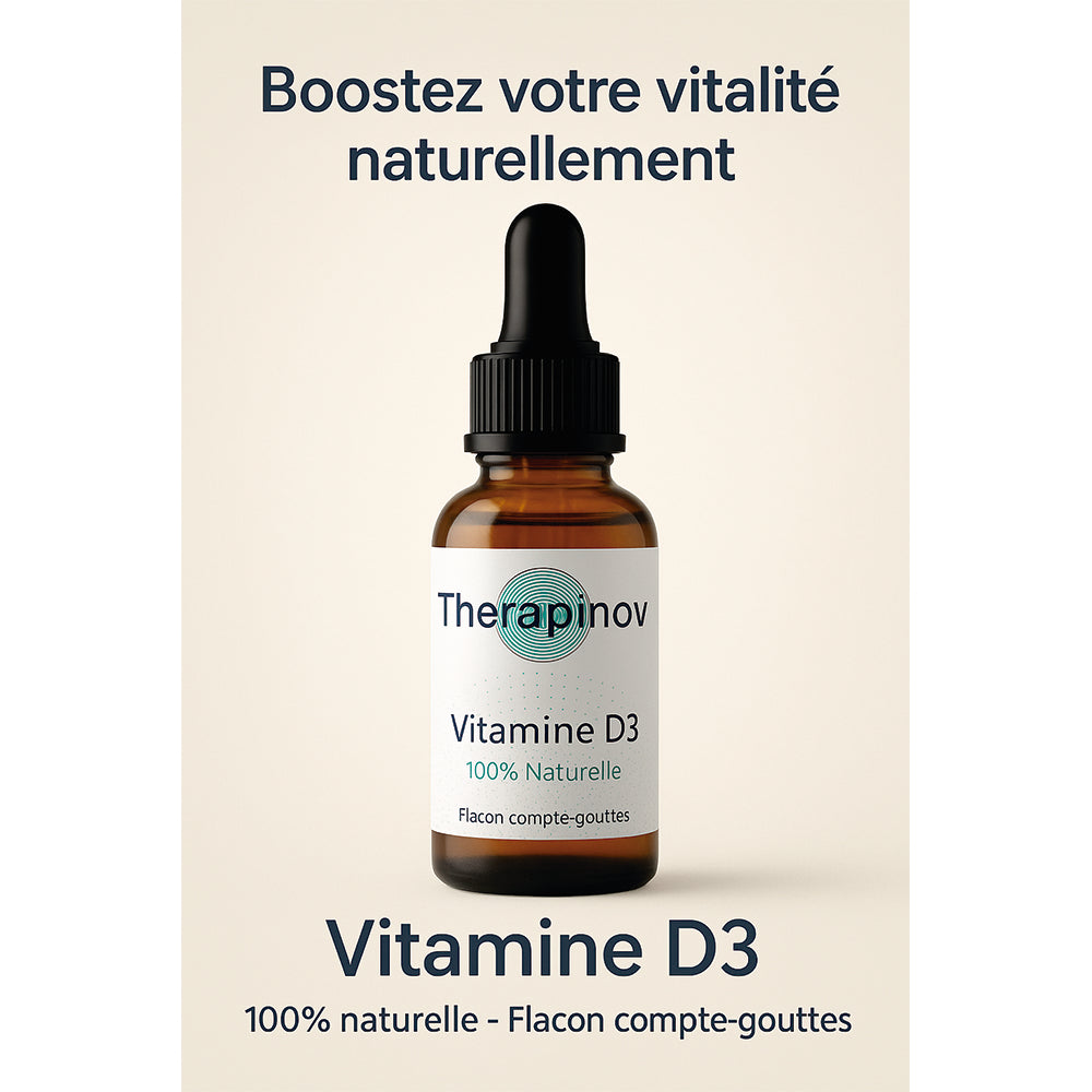 Vitamine D3 de Lanoline 100 % Naturelle : Os & Immunité