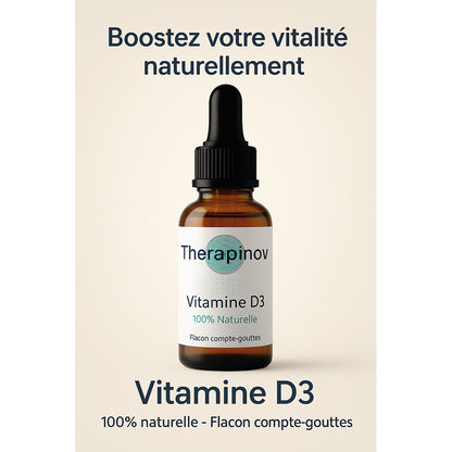 Vitamine D3 de Lanoline 100 % Naturelle : Os & Immunité