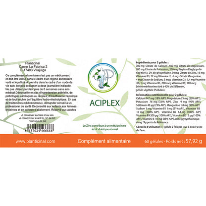 Aciplex – Votre Solution Naturelle pour l'Équilibre Acido-Basique