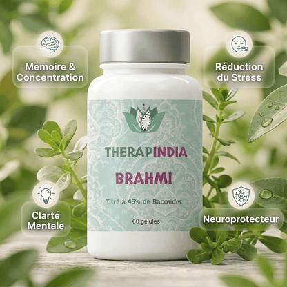 Brahmi 45 % Bacosides : Santé du cerveau