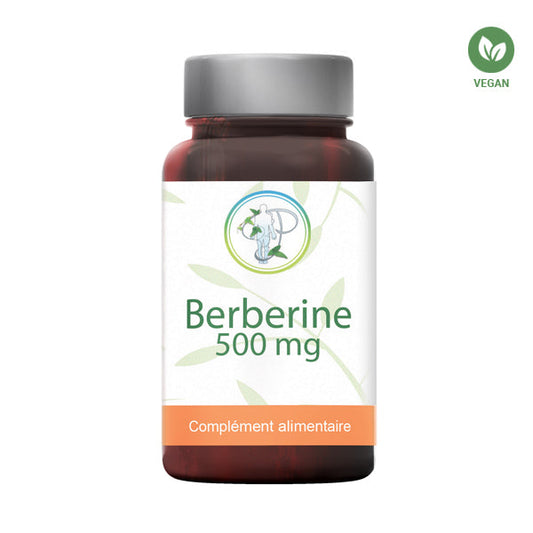 Berbérine 97% - 500 mg – Votre Allié Naturel pour le Métabolisme et la Fonction Hépatique