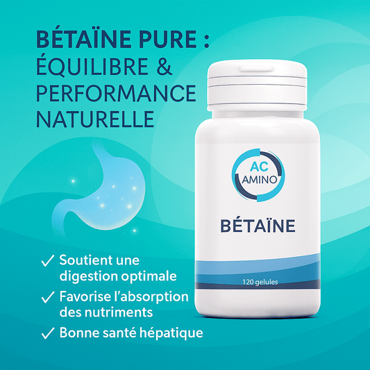 Bétaïne HCL 400 mg : Homocystéine