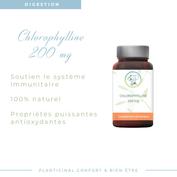 Chlorophylline Naturelle - Soutien Digestif & Détoxification