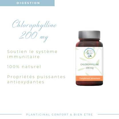Chlorophylline Naturelle - Soutien Digestif & Détoxification