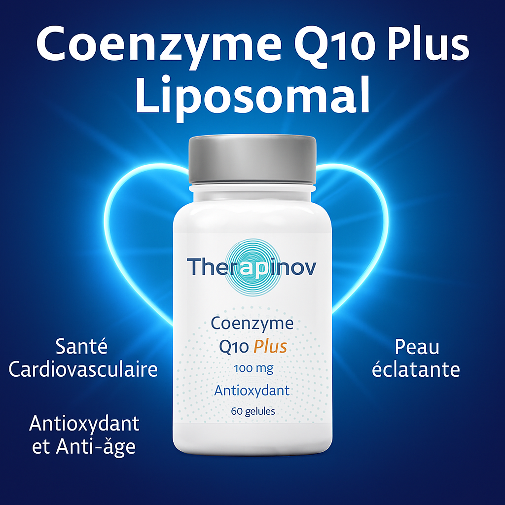 Co-Enzyme Q10 100mg Plus : Antioxydant, Cœur & Circulation