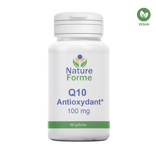 Coenzyme Q10 100 mg + Vitamine E – Énergie & Antioxydant