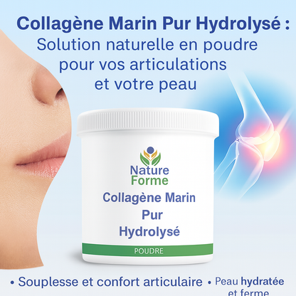 Collagène Marin Pur Hydrolysé Poudre : Peau & Articulations