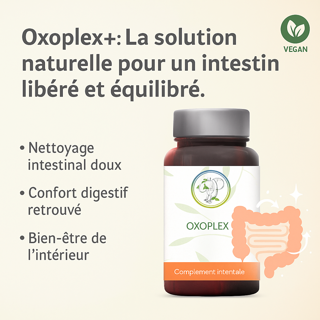 Oxoplex+ – Votre Allié Naturel pour un Équilibre Intestinal Optimal