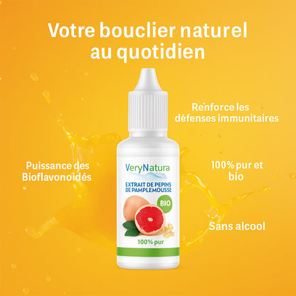 Extrait de pépins de pamplemousse (EPP)