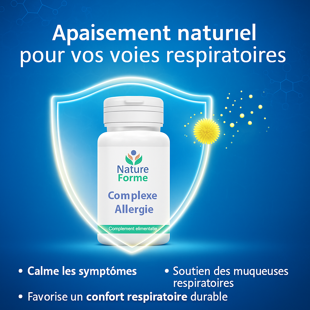 Complexe Allergie – Votre Allié Naturel pour le Confort Respiratoire