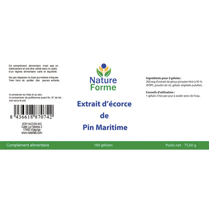 Extrait de Pin Maritime 95% OPC – Votre Antioxydant Naturel pour un Bien-être Optimal