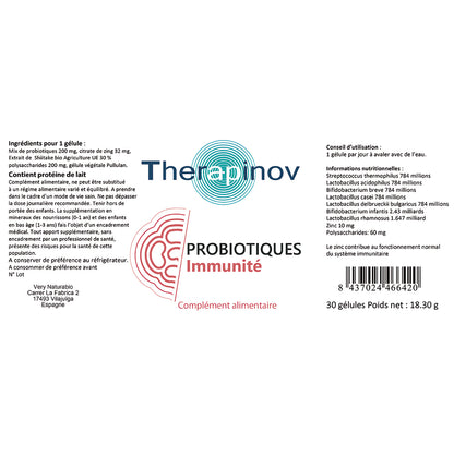 Probiotique Immunité (Zinc + Shiitake bio)