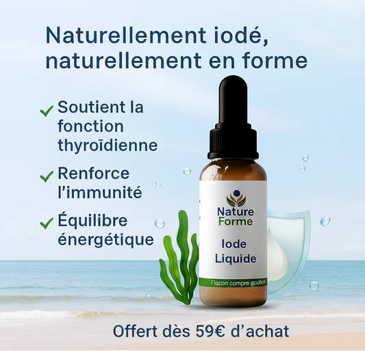 Iode liquide : Thyroïde & Système nerveux