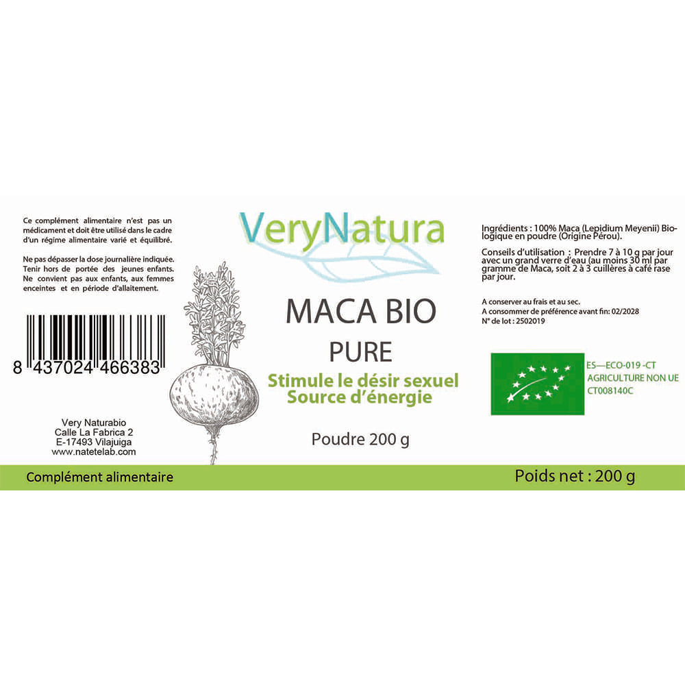 Maca Bio : Désir Sexuel & Vitalité