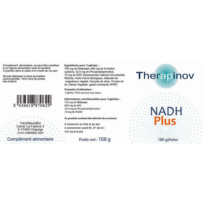NADH Plus : Anti-âge & Antioxydant