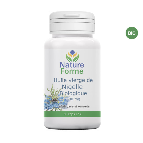 Huile de Nigelle Bio : Immunité & Digestion