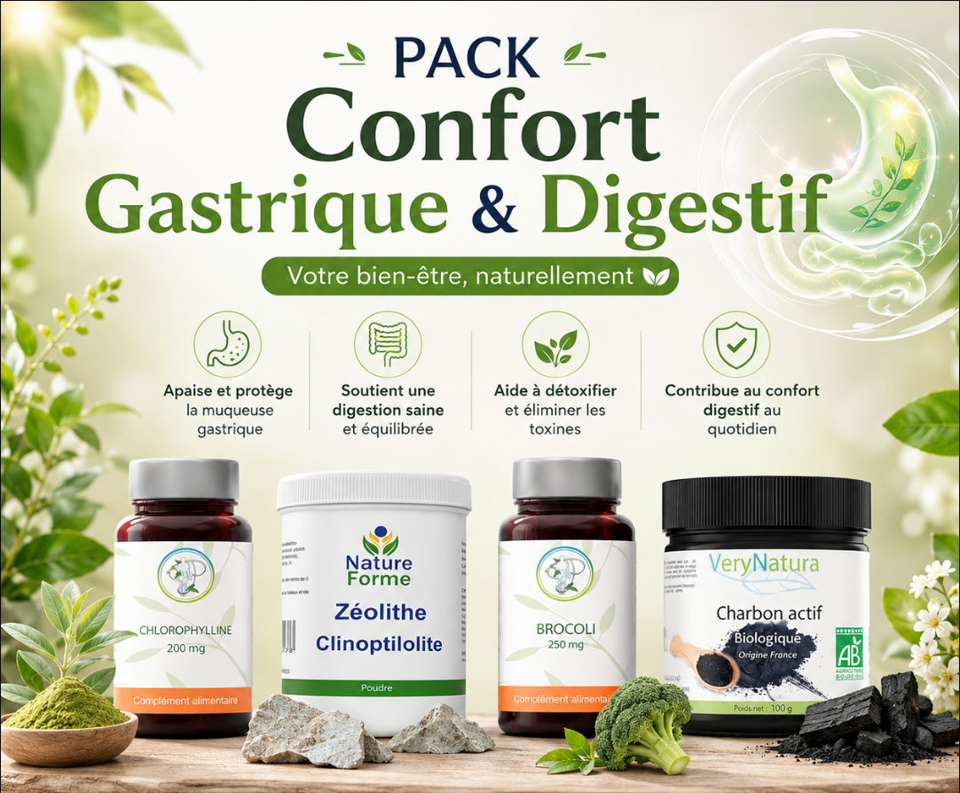 Pack Confort Gastrique & Digestif – Estomac Sensible, Digestion & Équilibre Gastrique