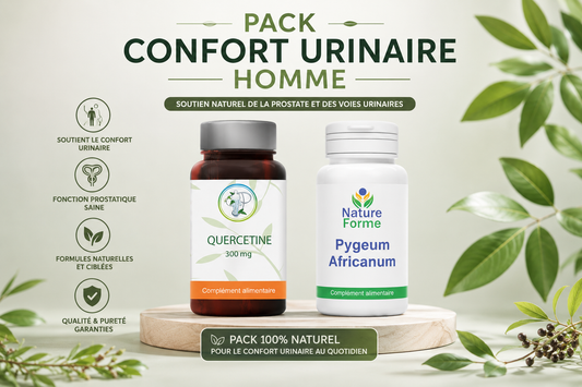 Pack Prostate & Confort Urinaire : Une Approche Naturelle pour Retrouver Plus de Sérénité au Quotidien