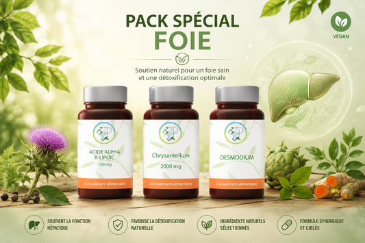 Pack Foie, Détox & Équilibre Hépatique : Une Approche Naturelle Complète
