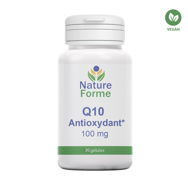 Co-Enzyme Q10 100 mg + Vit E : Antioxydant, Cœur & Circulation