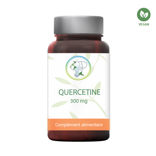 Quercétine 300 mg – Antioxydant Naturel pour le Confort Respiratoire