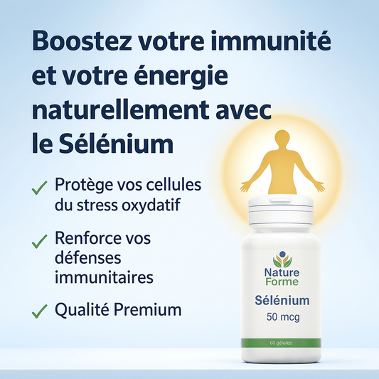 Sélénium + Vit E : Antioxydant