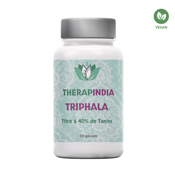 Triphala 40% Tanins – L’Équilibre Digestif Naturel Inspiré de l’Ayurveda