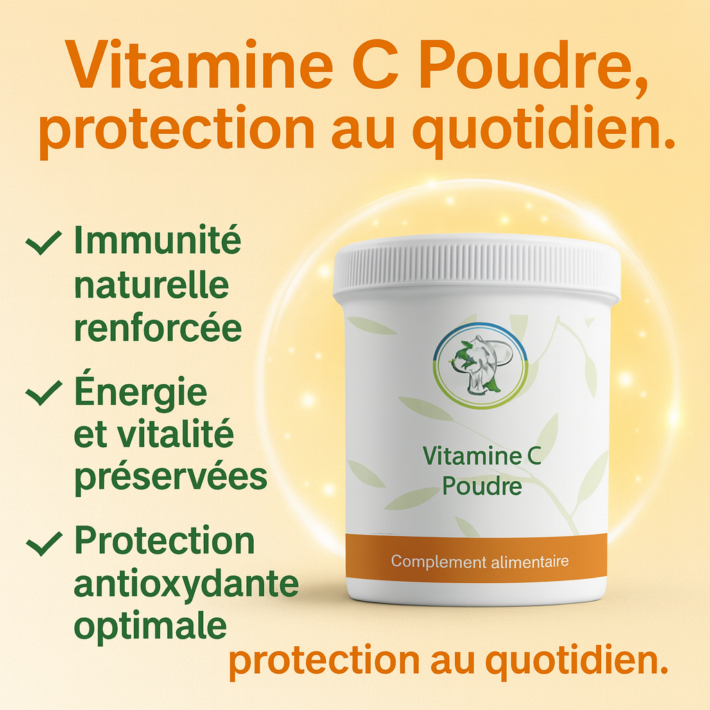 Vitamine C Poudre – Ester C® : L’Immunité et l’Énergie au Quotidien